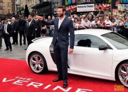 Hugh Jackman khoe siêu xe tại lễ ra mắt "The Wolverine"