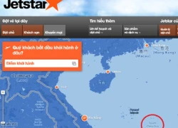 Jetstar "biến" Biển Đông thành Biển Nam Trung Hoa