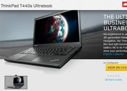 Lenovo hé lộ về ultrabook ThinkPad T440s: Màn hình 14 inch full HD, chip Haswell