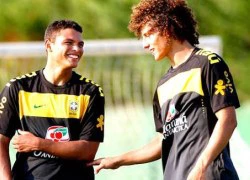 Lộ ảnh David Luiz và Thiago Silva thời miệng còn hôi mùi sữa?