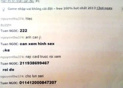 Lừa chat sex kiếm gần 200 triệu đồng