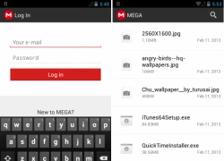 MEGA chính thức phát hành ứng dụng quản lý trên Android