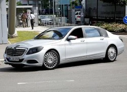 Mercedes S600 Pullman 2015 trên đường thử