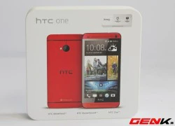 Mở hộp HTC One chính hãng màu đỏ vừa ra mắt tại Việt Nam