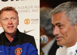 Mourinho và David Moyes khẩu chiến