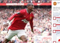 M.U hối hận vì... chúc mừng sinh nhật Ashley Young