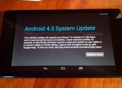 Nexus 7 mới liên tiếp nhận 2 bản cập nhật phần mềm