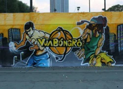 Nghi vấn về nguồn gốc tranh Graffiti khổng lồ của Vua Bóng Rổ