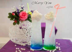 Sắc tím lãng mạn ở Marry You Coffee