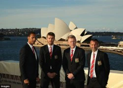 Sao Man United bảnh bao du ngoạn thắng cảnh tại Sydney