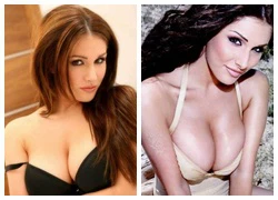 Siêu mẫu Lucy Pinder khoe ngực siêu &#8216;khủng&#8217;