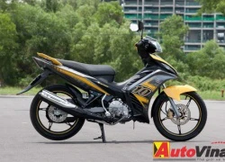 Suzuki Axelo màu vàng - đen giống Yamaha Exciter