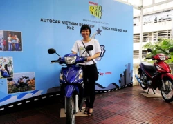 Suzuki Viva 115 Fi chạy được 118 km với 1 lít xăng