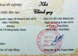 Thu hồi 700 bản sao bằng tốt nghiệp có lỗi chính tả