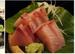 Thưởng thức Sashimi cá cam Nhật Bản