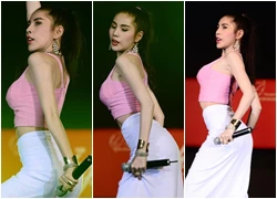 Thủy Tiên khoe dáng chuẩn, tự tin nhảy sexy