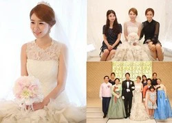 Yoo In Na xinh đẹp dịu dàng trong tà váy cưới