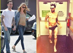 Adam Levine bị hôn thê tung ảnh mặc đồ lót lên mạng