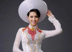 Áo dài cưới trắng tinh khôi