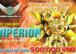 Áo Giáp Vàng gia nhập cổng game WINS