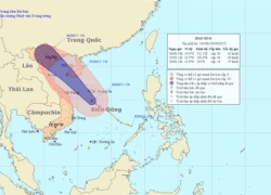 Bão số 6 sẽ đi dọc ven biển các tỉnh Trung Bộ