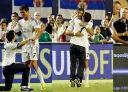 CĐV cuồng nhiệt lao xuống sân ôm hôn Ronaldo