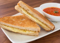 [Chế biến] - Bánh mỳ sandwich kẹp phô mai