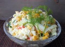 [Chế biến] &#8211; Salad giả cua