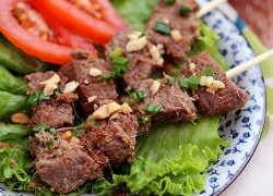 [Chế biến] - Thịt bò nướng sả