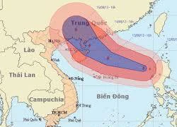 Cơn bão số 7 sẽ gây mưa lớn tại Bắc bộ