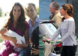 Công nương Kate Middleton lấy lại vóc dáng sau 1 tháng sinh con