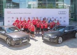 Dàn sao Bayern Munich được tặng xế sang Audi