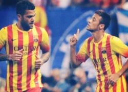 Giúp Neymar tỏa sáng, Dani Alves đòi trả công bữa tối