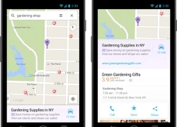 Google Maps đặt quảng cáo trong kết quả tìm kiếm trên ứng dụng di động