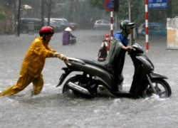 Hà Nội còn mưa to hết ngày mai