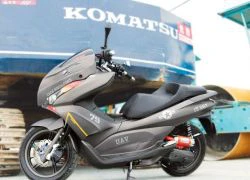 Honda PCX độ phong cách hải quân tại Việt Nam