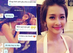 Hot girl Khả Ngân khóa môi đồng giới