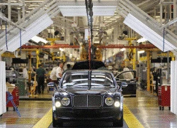 Khám phá dây chuyền sản xuất siêu xe Bentley Mulsanne