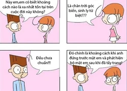 Khoảng cách xa nhất trên trái đất