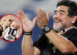 Maradona sắp mất cả tiền lẫn bồ