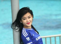 Người mẫu Huyền My Nữ CĐV xinh đẹp của Chelsea