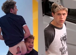 Niall (One Direction) vạch quần khoe hình xăm trên mông