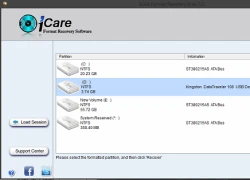 Phục hồi dữ liệu xóa nhầm với iCare Format Recovery Pro