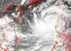 Siêu bão Utor có khả năng gây mưa lớn cho miền Bắc
