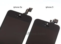 So sánh bộ khung mặt trước iPhone 5S và iPhone 5: Sự thay đổi là không đáng kể