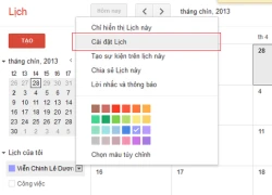 Tích hợp Google Calendar vào Outlook 2013