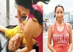 Trở thành "siêu Ironwoman" vì cứu người bị sóng đánh do bão Utor