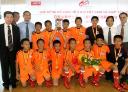 U12 PVF giành chức vô địch giải giao hữu U12 Việt - Nhật