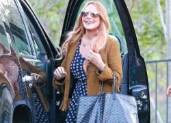 Vừa ra trại, Lindsay Lohan lên truyền hình chế nhạo đồng nghiệp