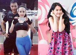 Angela Phương Trinh khoe eo thon, Ngọc Trinh nhí nhảnh với quà sinh nhật hàng hiệu